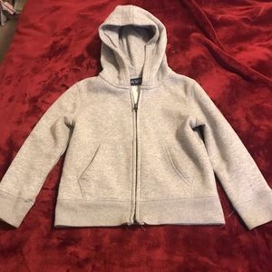 Heather Grey Zip Hoodie Boy’s 3T